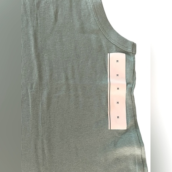 634 - A NEW DAY RIBBED TANK TOP, MEDIUM - Picture 2 of 3